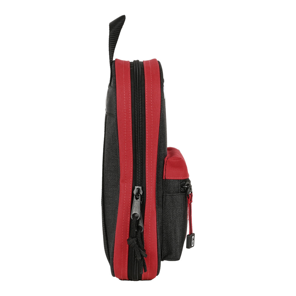 Backpack Pencil Case Harry Potter Witchcraft Black Maroon (12 x 23 x 5